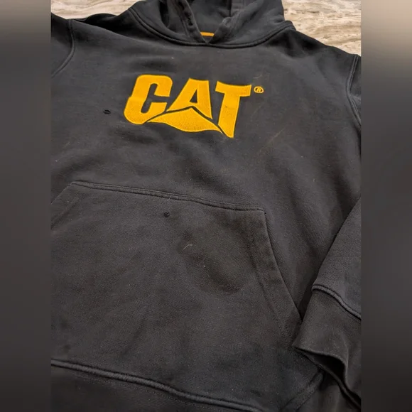 CAT Black Hoodie - Picture 3 of 6